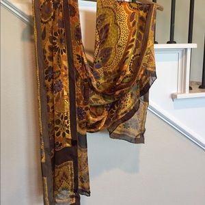 Yves Saint Laurent vintage silk scarf